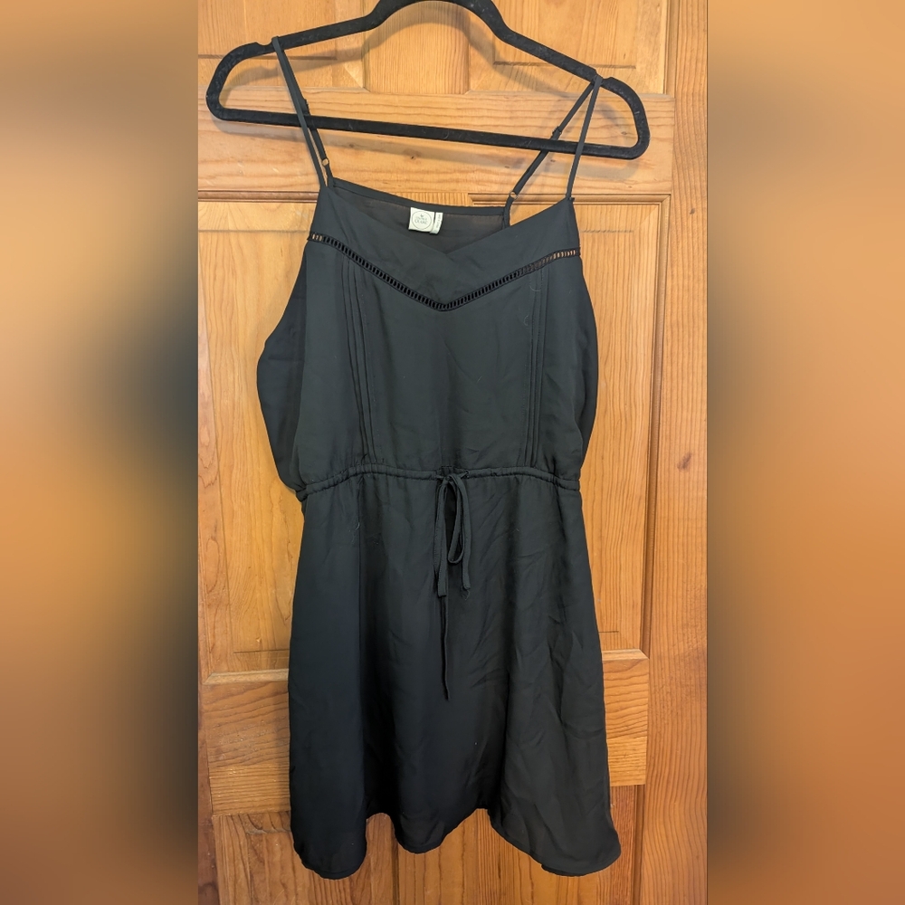 Black Paper Crane Dress